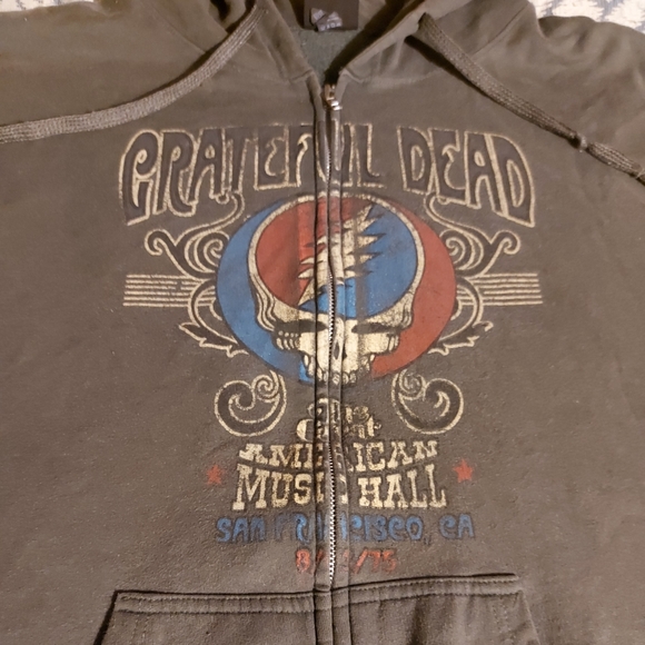 Grateful Dead Vintage Full Zip Hoodie [XXL] - Picture 2 of 3